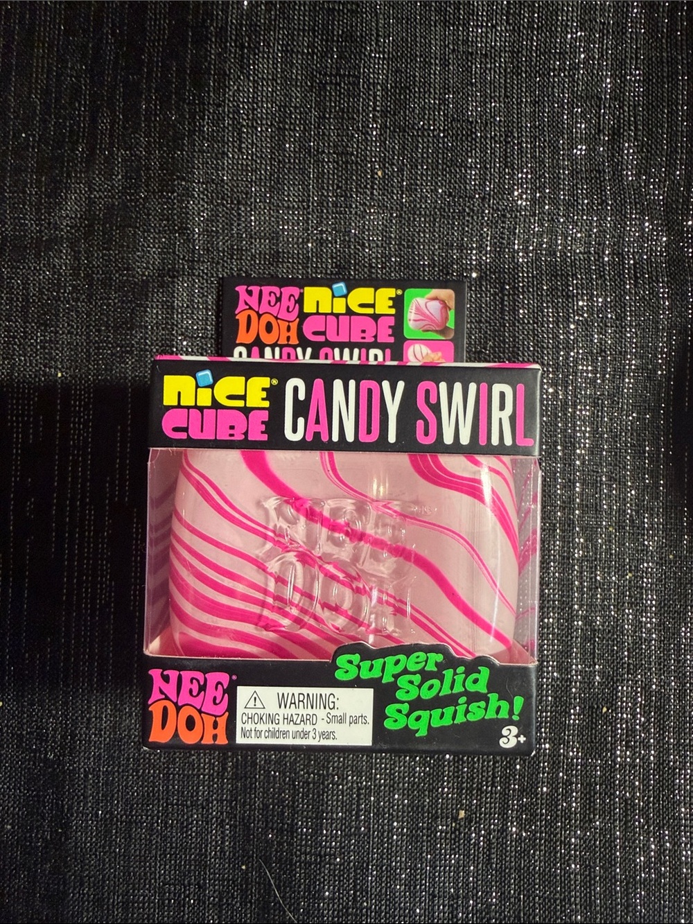 NeeDoh Nice Cube Candy Swirl